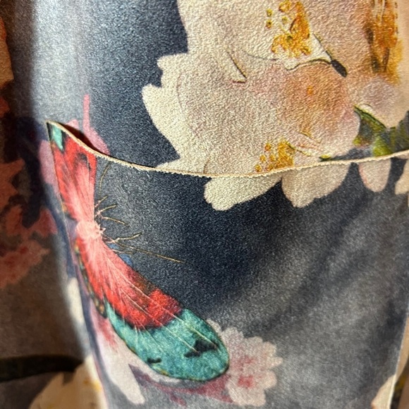 Soft Surroundings Devine Open Front Faux Suede Jacket, Small - Picture 4 of 6